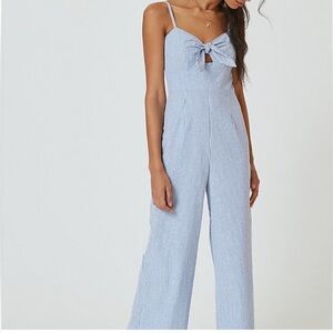 Hutch Seersucker Jumpsuit